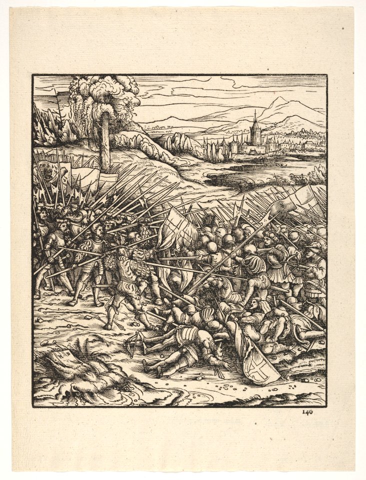 The Battle Near Hulst, from Der Weisskunig MET DP834063