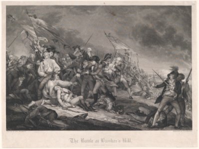 The Battle at Bunker's Hill (June 17, 1775) MET DP876927