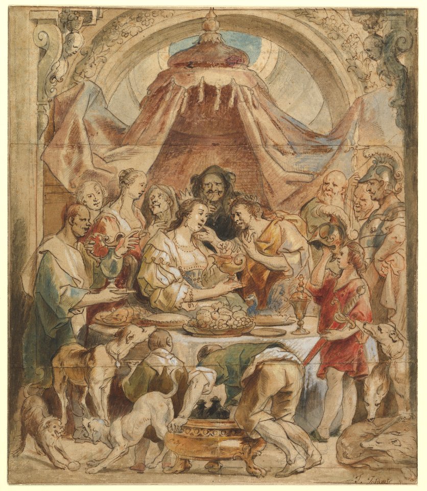 The Banquet of Anthony and Cleopatra MET DP820065