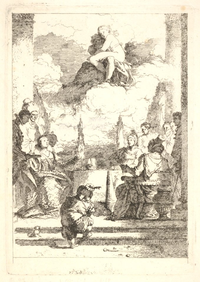 The Banquet of Anthony and Cleopatra MET DP832440