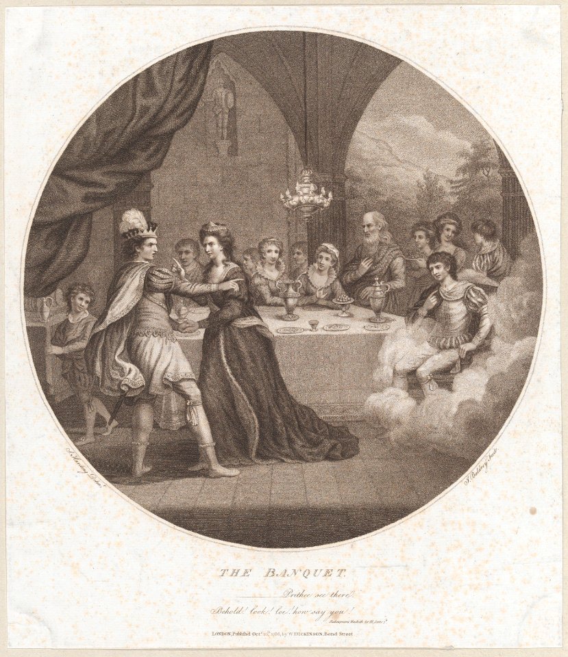 The Banquet (Shakespeare, Macbeth, Act 3, Scene 3) MET DP860133