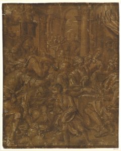 The Banquet of Ahasuerus and Esther MET DP820643