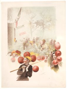 The balloon seller Met DP887847