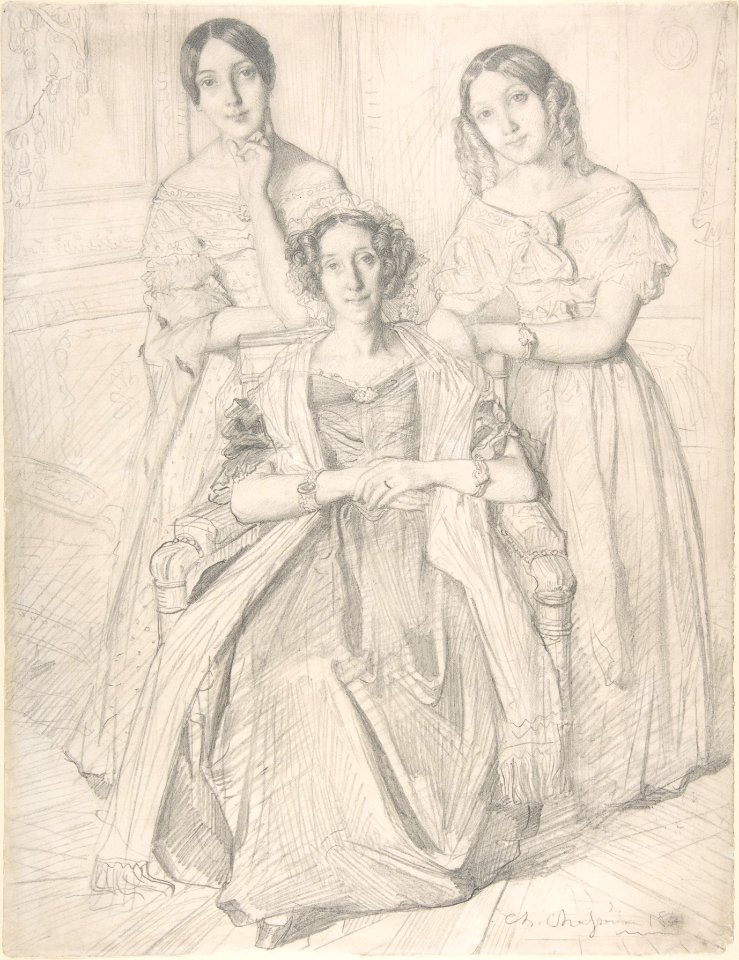 The Baroness Duperré and Her Daughters MET DP805596
