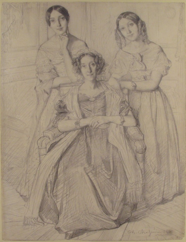 The Baroness Duperré and Her Daughters MET 1972.118.199