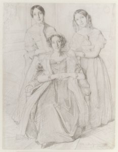 The Baroness Duperré and Her Daughters MET DR231