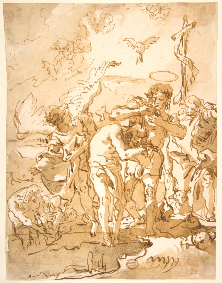The Baptism of Christ MET DP812107