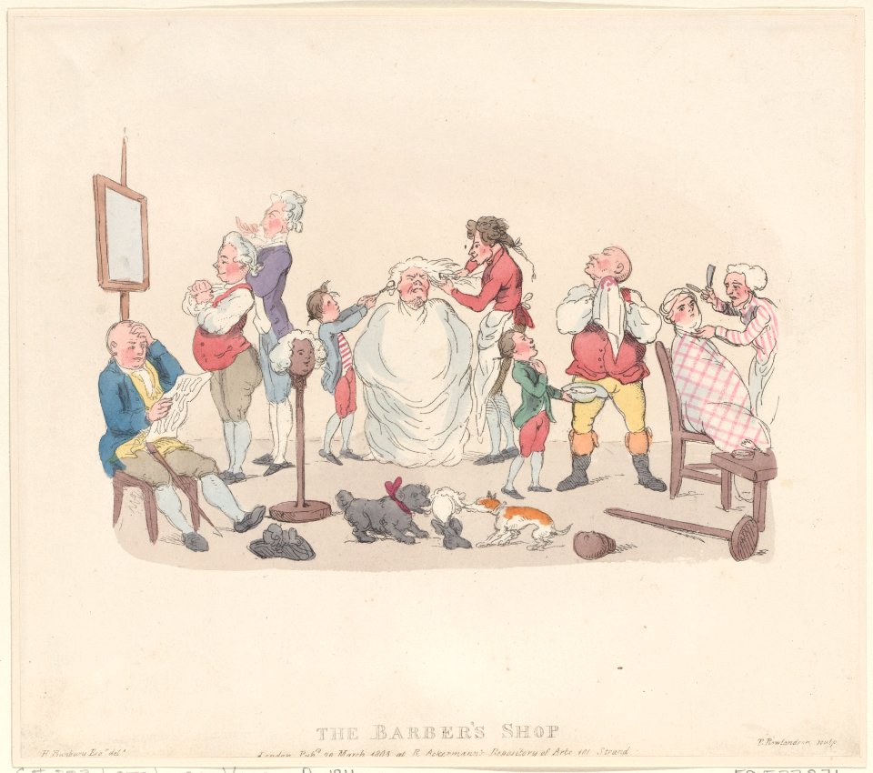 The Barber's Shop Met DP885135