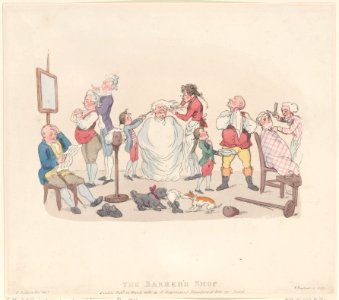 The Barber's Shop Met DP885135