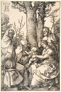 The Holy Family with Saint Joachim and Saint Anne MET DP816306