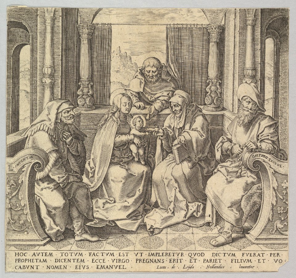 The Holy Kindred, (Virgin and Child with Joseph, Anne and Two Male Saints) (copy) MET DP819086