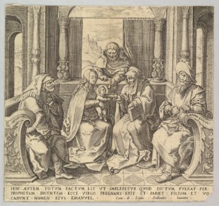 The Holy Kindred, (Virgin and Child with Joseph, Anne and Two Male Saints) (copy) MET DP819086