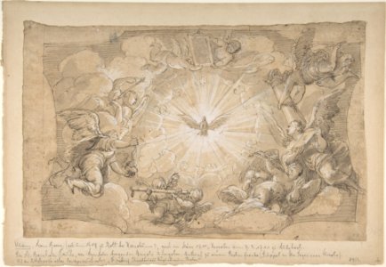 The Holy Ghost Surrounded by Angels MET DP802874