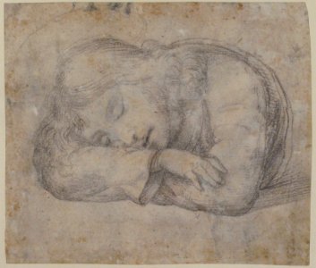 The Holy Family with Saint John the Baptist MET 80.3.135 VERSO