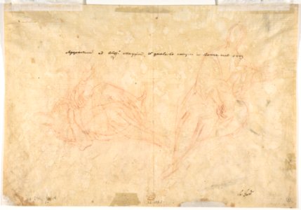 The Holy Trinity (recto); Studies of Seated Female Figures (the Virgin and another Saint?) (verso) MET DP810055