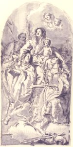 The Holy Family with Two Female Saints MET 37.165.66