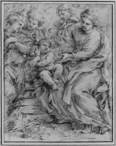 The Holy Family with Two Angels MET 264421 1997.374
