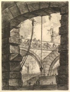 The Grand Piazza, from Carceri d'invenzione (Imaginary Prisons) MET DP828187