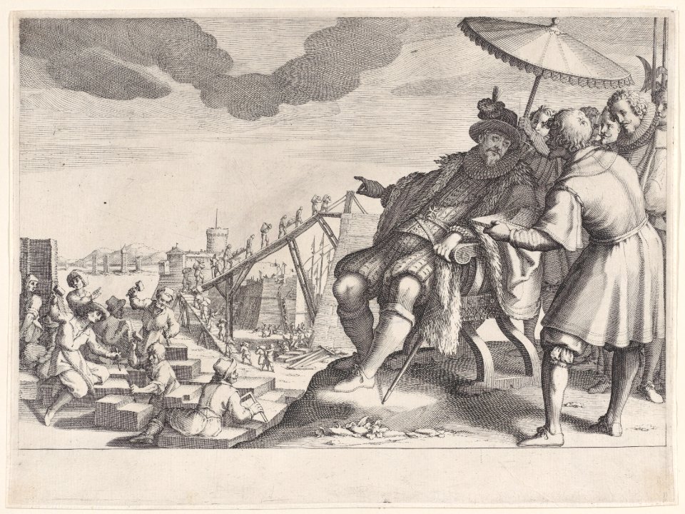 The Grand Duke fortifies the Port of Livourne Met DP888093