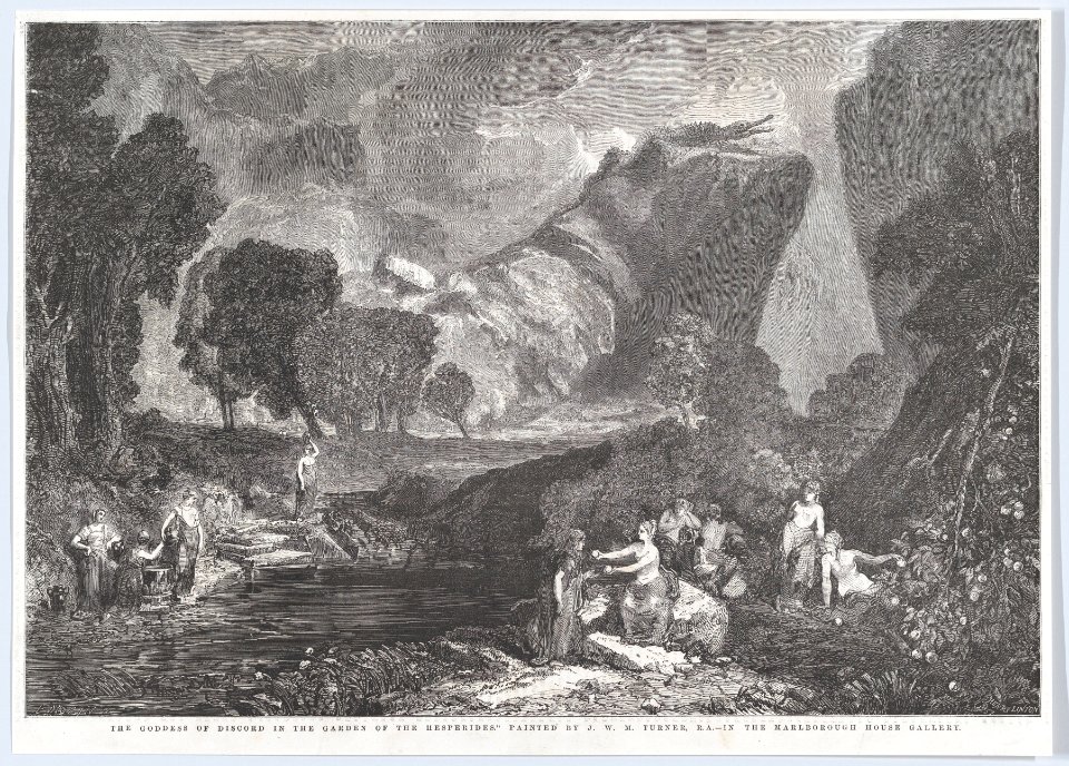 The Goddess of Discord in the Garden of the Hesperides, from the "llustrated London News" MET DP861769
