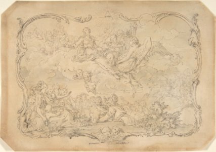 The Goddess of Music Distributing Her Gifts to the Nations MET DP806455