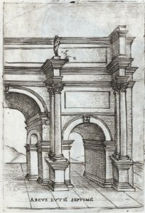 Tenplus Veneris, from a Series of Prints depicting (reconstructed) Buildings from Roman Antiquity MET DP874964