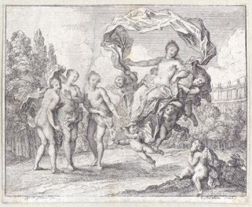 The Graces, Fable VIII in La Motte, Fables Nouvelles Met DP884565