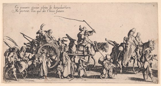 The Gypsies Travelling- The Rear Guard Met DP890411