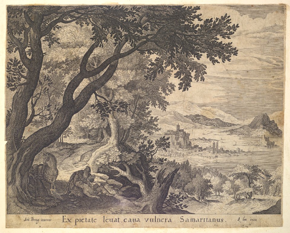 The Good Samaritan Finds the Man MET DP825785