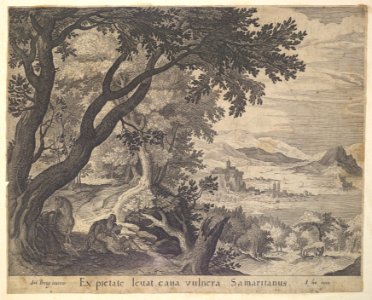 The Good Samaritan Finds the Man MET DP825785