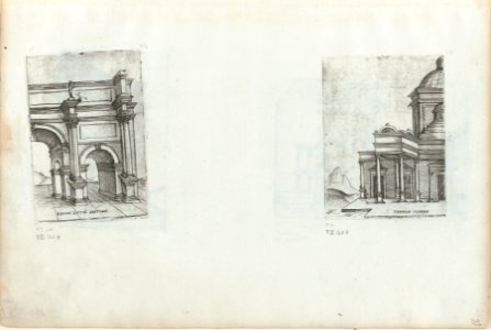 Tenplus Veneris, from a Series of Prints depicting (reconstructed) Buildings from Roman Antiquity MET DP874963