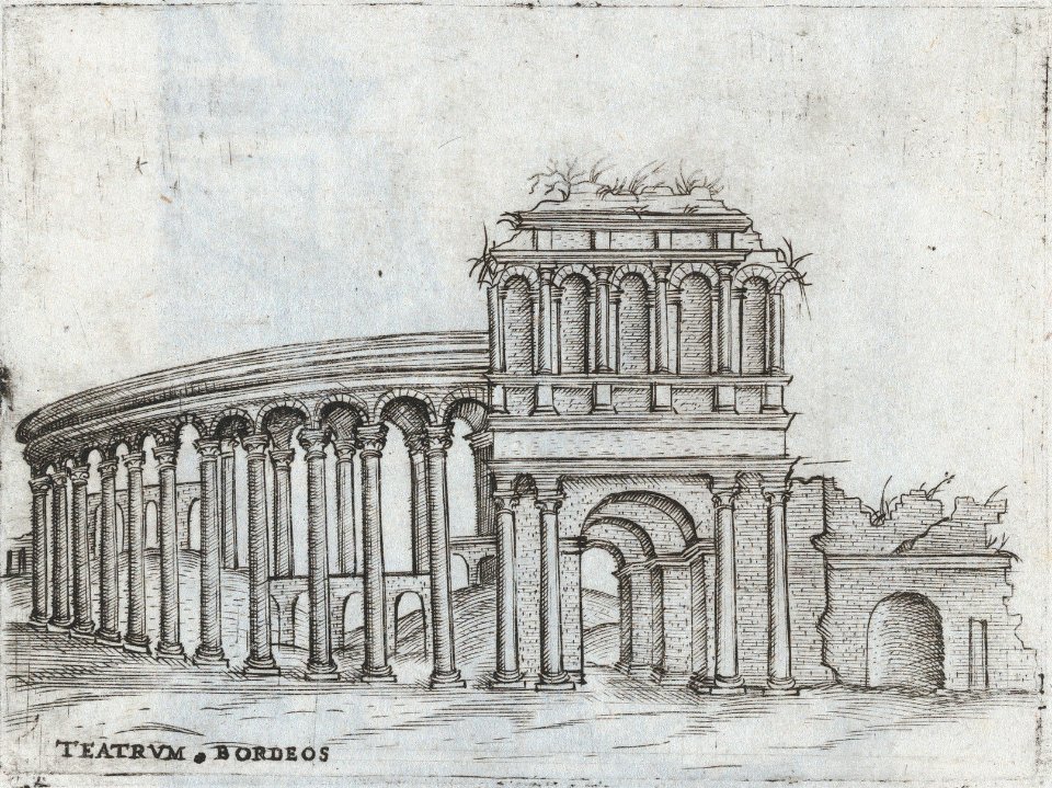 Tenplum Iovis Ultoris, from a Series of Prints depicting (reconstructed) Buildings from Roman Antiquity MET DP874977