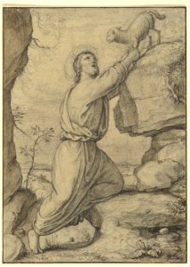 The Good Shepherd; verso- Cloud Studies MET DP821329