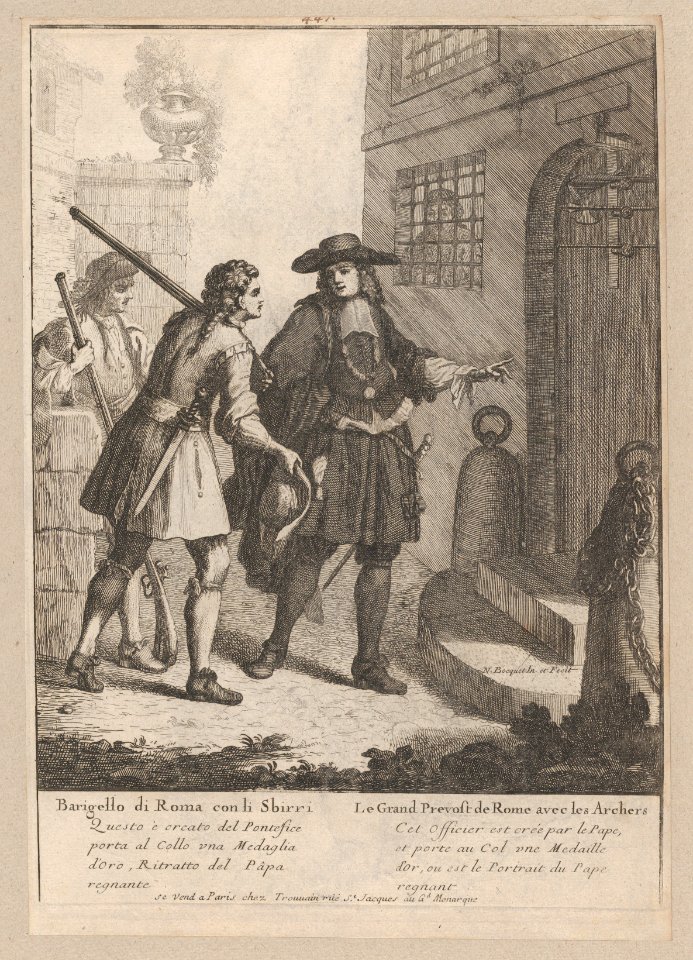 The Great Provost of Rome with his Archers MET DP874294