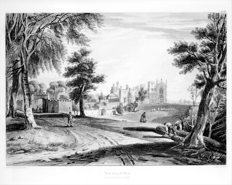 The History and Description of Cassiobury Park MET MM38216