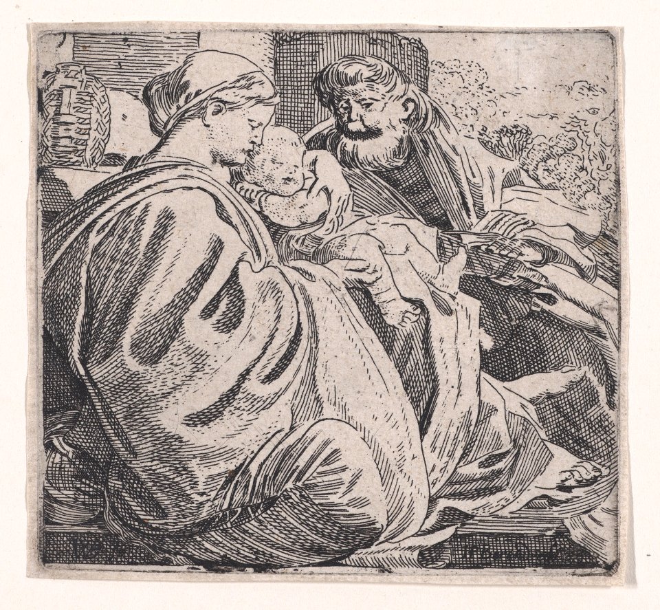 The Holy Family Resting MET DP871786