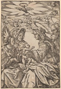 The Holy Family with Saint Anne and Saint Joachim MET DP834001
