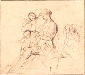 The Holy Family with Attendant Angels MET 1980.309