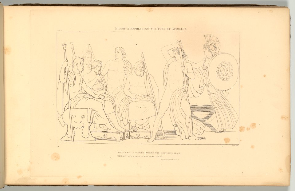 The Iliad of Homer Engraved From the Compositions of John Flaxman, R.A., Sculptor MET DP-14470-001