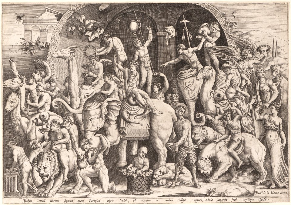 The Indian Triumph of Bacchus MET DP163362