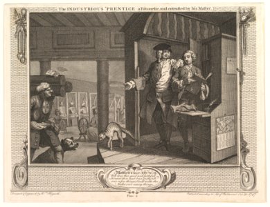 The Industrious 'Prentice a Favorite and Entrusted by his Master (Industry and Idleness, plate 4) MET DP825272