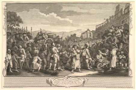 The Idle "Prentice Executed at Tyburn (Industry and Idleness, plate 11) MET DP824989