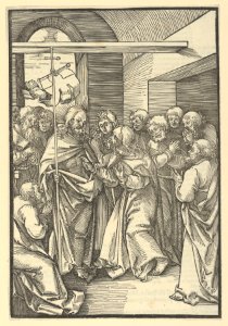 The Incredulity of Thomas, from Speculum passionis domini nostri Ihesu Christi MET DP849013