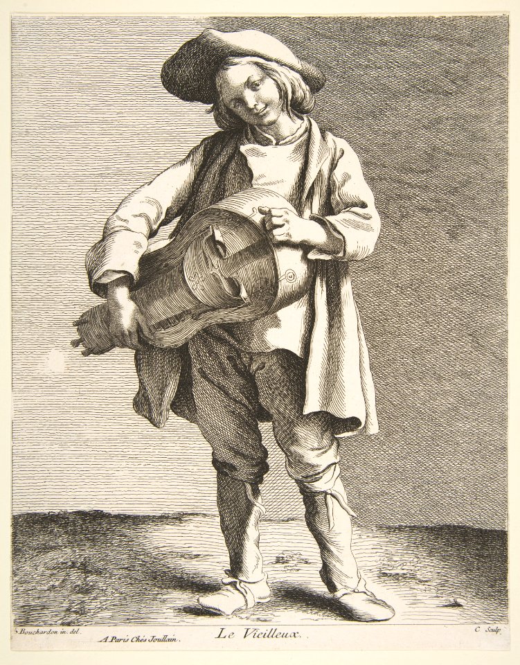 The Hurdy-Gurdy Player MET DP818434