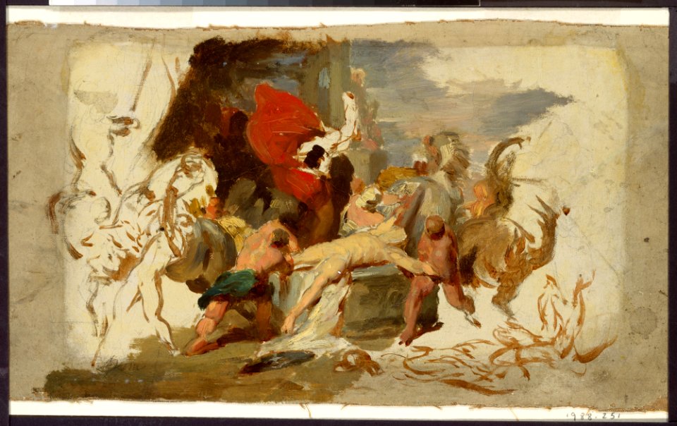 The Martyrdom of Saint Hippolytus MET DT5970