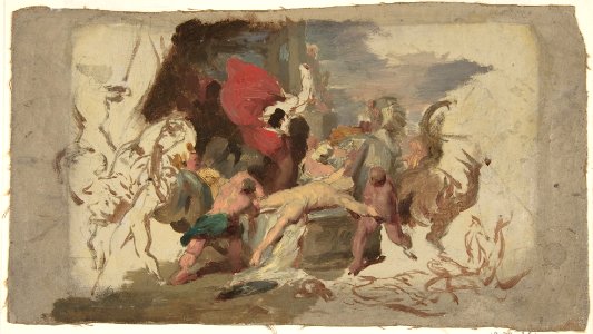 The Martyrdom of Saint Hippolytus MET DP806743