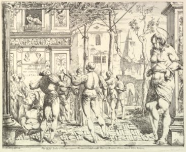 The Martyrdom of Saint Christopher, "Secondo Quadro" MET DP821767