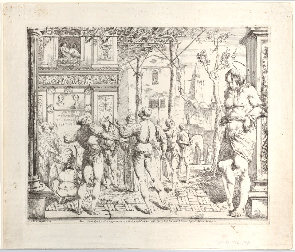 The Martyrdom of Saint Christopher, "Secondo Quadro" Met DP885730