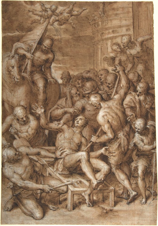 The Martyrdom of Saint Lawrence MET DP801417