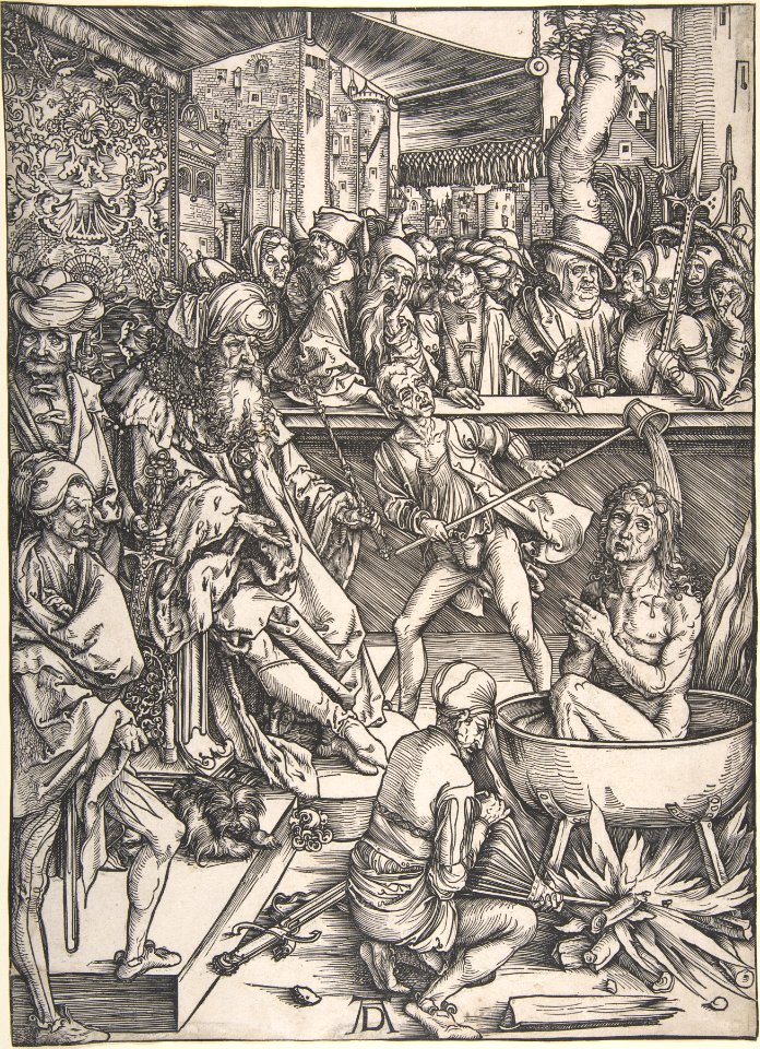 The Martyrdom of Saint John, from The Apocalypse MET DP807630